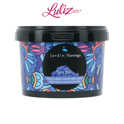 Jardin Flamingo Face & Body Scrub Neela Blue 400G