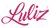 Pink 'Luliz' logo on a white background