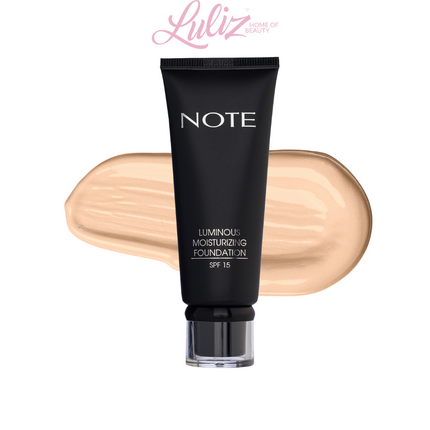 Note Luminous Moisturizing Foundation-122