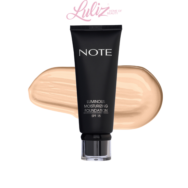 Note Luminous Moisturizing Foundation-122