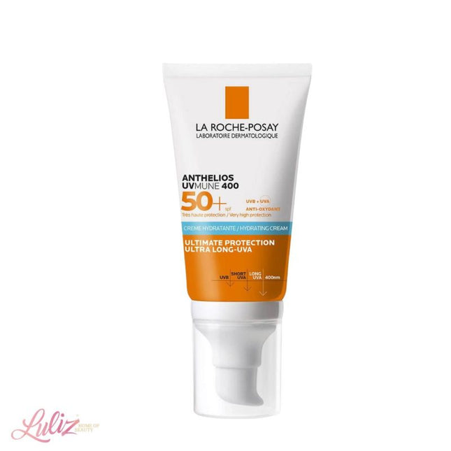 لاروش بوزيه انثيليوس واقي شمس كريم مرطب للبشرة SPF 50+ 50 مل
