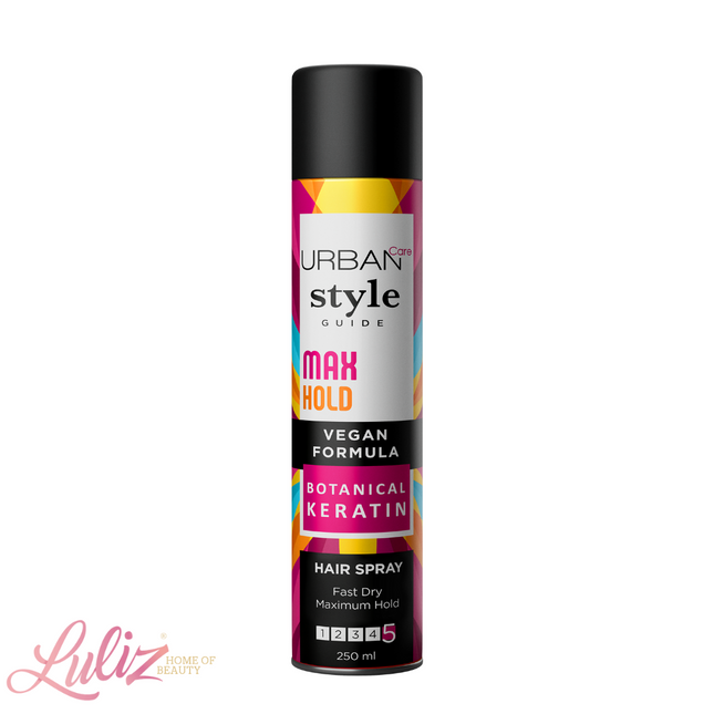Urban Care Style Guide Max Hold Hair Spray 250ml