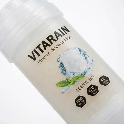 فلتر الشور الكوري بفيتامين C من فيتارين بدون رائحة لتقليل الكلور وتحسين ماء الشور, VITARAIN Korean Scentless Vitamin C Shower Filter for reducing chlorine and improving shower water
