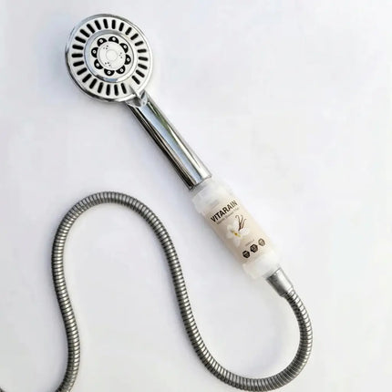 فلتر الشاور الكوري بفيتامين C من VITARAIN برائحة الفانيلا لتقليل الكلور وتحسين ماء الاستحمام, VITARAIN Korean Vitamin C Shower Filter in Vanilla scent for reducing chlorine and improving shower water