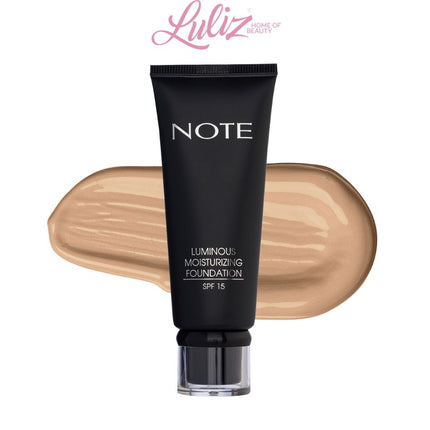 Note Luminous Moisturizing Foundation-122