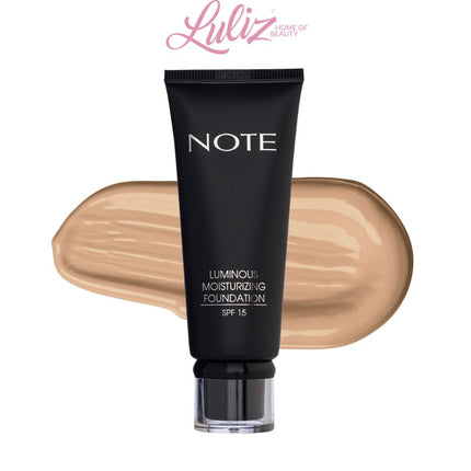 Note Luminous Moisturizing Foundation-122