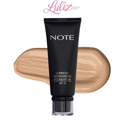 Note Luminous Moisturizing Foundation-122