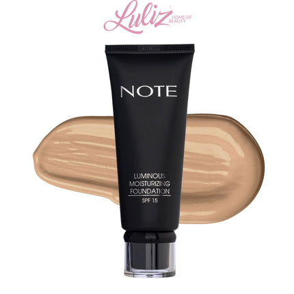 Note Luminous Moisturizing Foundation-122