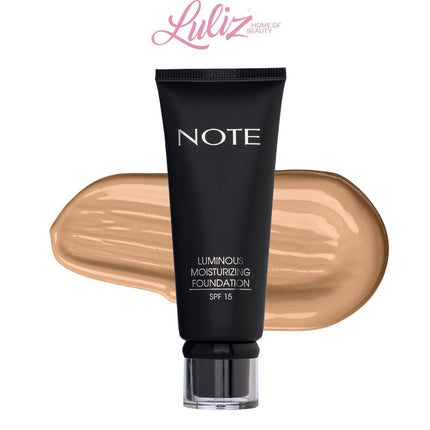 Note Luminous Moisturizing Foundation-122