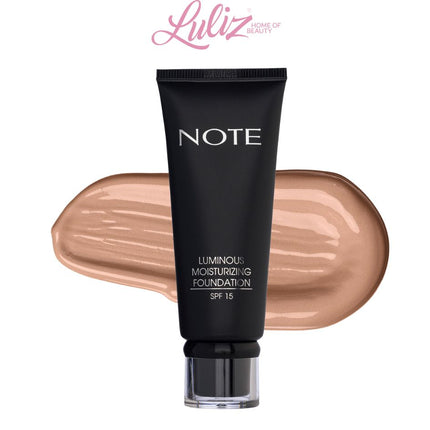 Note Luminous Moisturizing Foundation-122