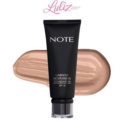 Note Luminous Moisturizing Foundation-122