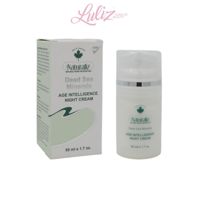 Naturaliz Dead Sea Minerals Age Intelligence Night Cream