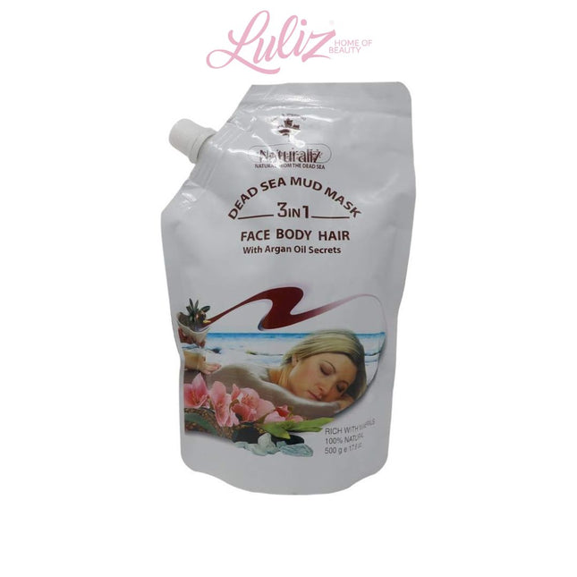 قناع طين البحر الميت 3 في 1 من ناتشورلايز