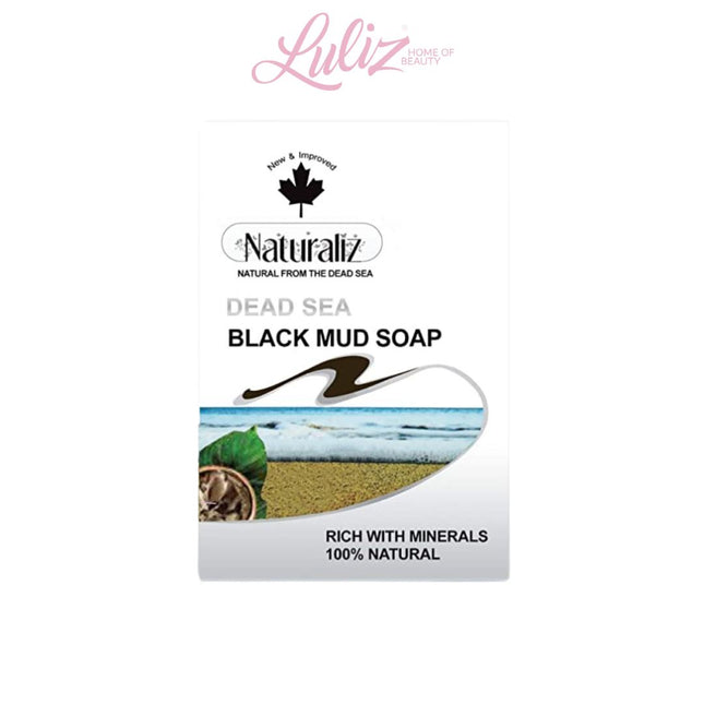 Naturalize Dead Sea Black Mud Soap