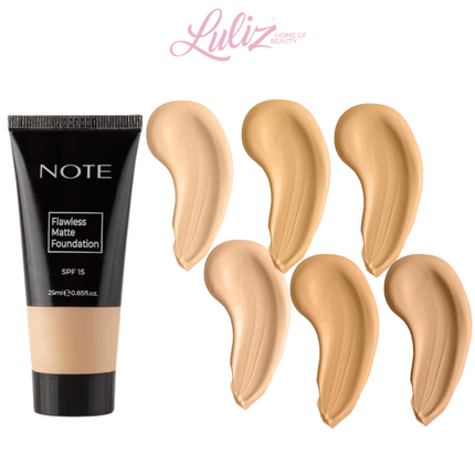 Note Flawless Mate Foundation SPF15 25ML -06 SUNNY