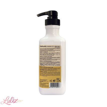 Babaria Brightening Vitamin C Body Milk 500Ml