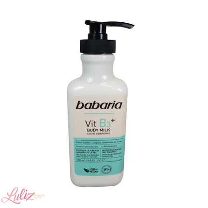Babaria Vitamin B3 Body Milk 500Ml