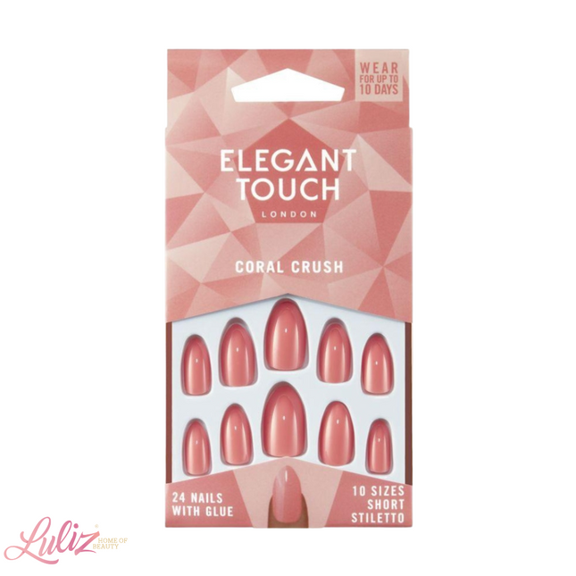 Elegant Touch Coral Crush Nails