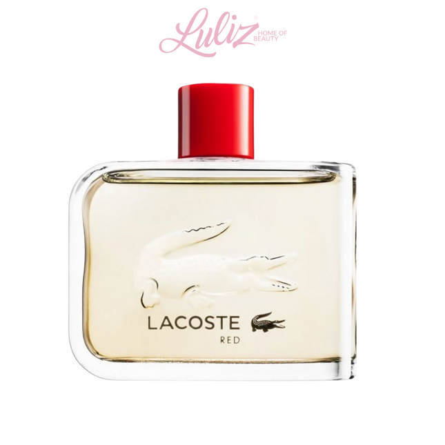 Lacoste Red Eau de Toilette for Him  Men's fragrance 125 Ml
