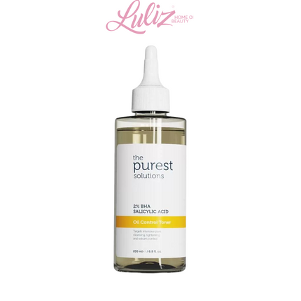 The Purest Solutions Oil Control Toner 2% Bha Salicylic Acid 200ml