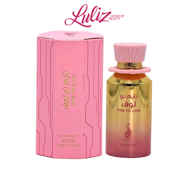 عطر رسالة تايم تو لوف 100 مل او دي بارفيوم لكلا الجنسين