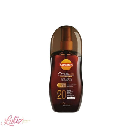 Carroten Suncare Oil Tan And Protect  SPF 20+ - 125 Ml