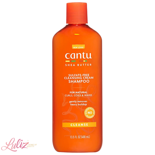 cantu shea butter for natural hair sulfate shampoo 400ml
