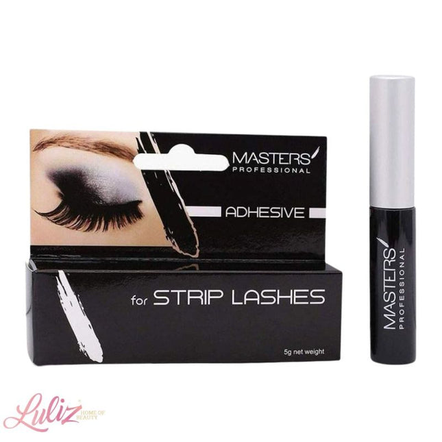 masters professional strip lash brush glue black 5 g