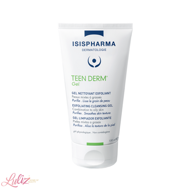 Isispharma Teen Derm Exfoliating Cleansing Gel 150Ml