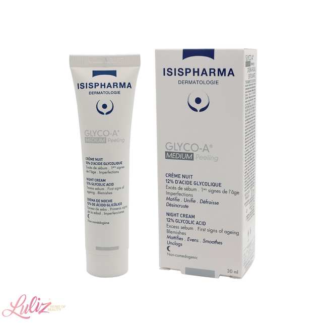 Isispharma Glyo-A Medium Peeling Night Cream 30Ml