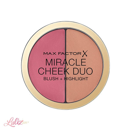 max factor miracle cheek duo blusher + Highlight