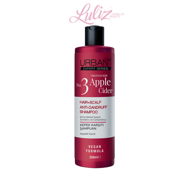 Urban Care Apple Cider + Salicylic Acid Anti-Dandruff Shampoo 350Ml