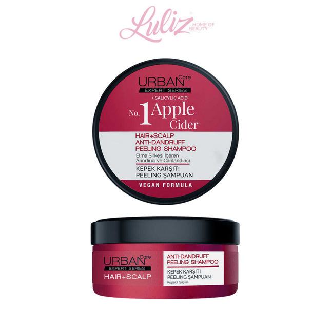 Urban Care Apple Cider + Salicylic Acid Anti-Dandruff Peeling Shampoo 200G
