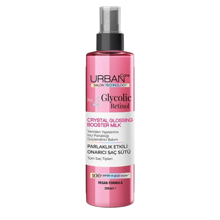 URBAN CARE - Glycolic & Retinol Crystal Glossing Booster Milk 200ml