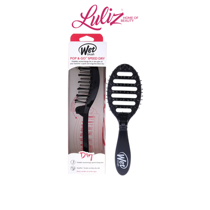 Wet Brush Pop And Go Speed Dry Brush - Black