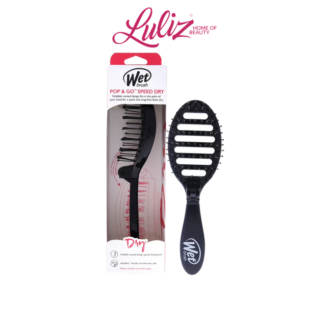 Wet Brush Pop And Go Speed Dry Brush - Black