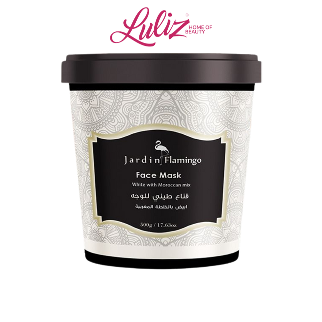 Jardin Flamingo White Mixture Face And Body Clay Mask 500G