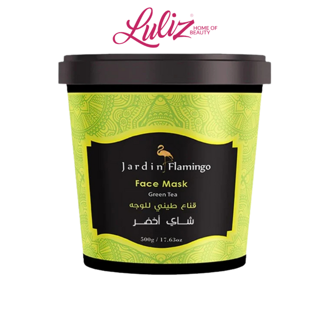 Jardin Flamingo Green Tea Clay Face And Body Mask 500G