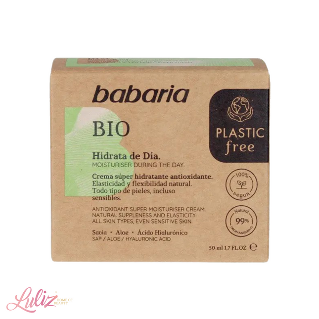 Babaria Bio Day Moisturiser Face Cream 50Ml